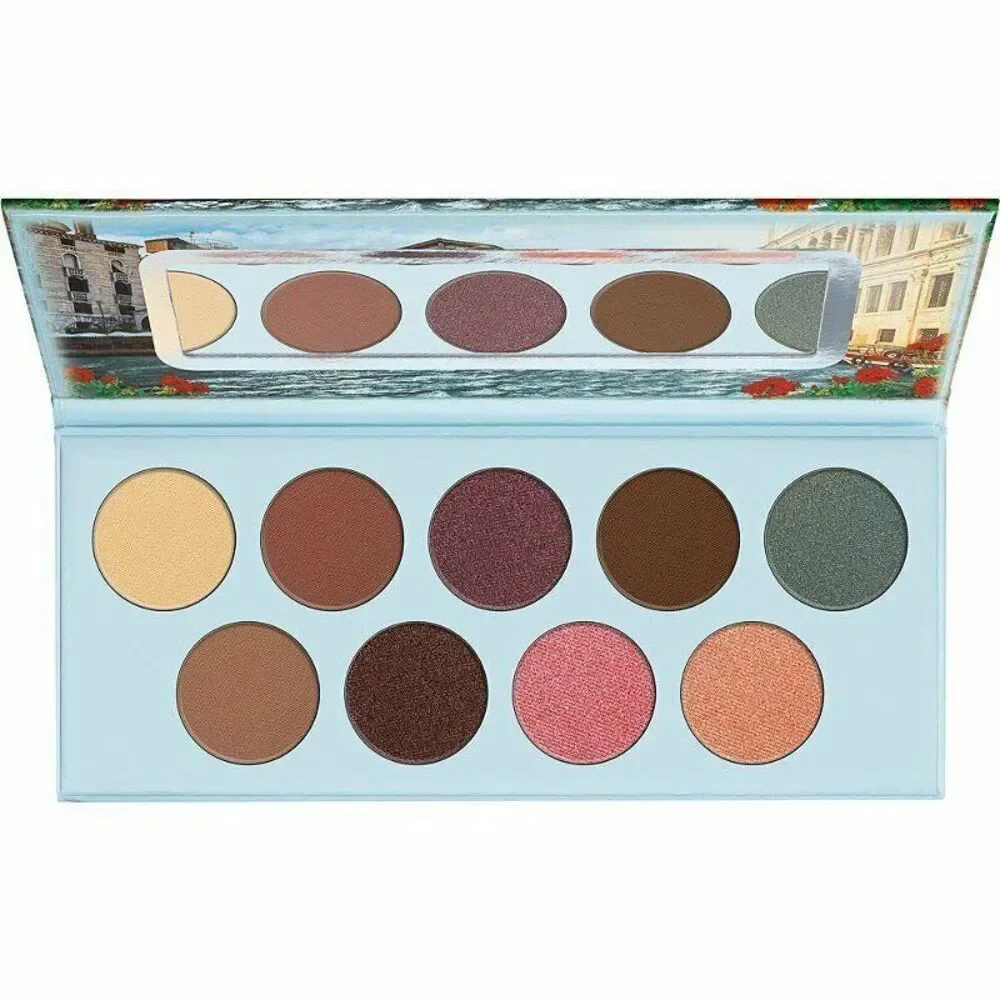 essence Eyeshadow Palette - 9 Highly Pigmented Eyeshadows - 08 Ciao Venezia